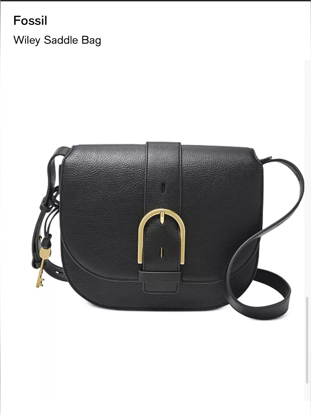 Fossil Wiley Leather Bag- Excellent Condition!